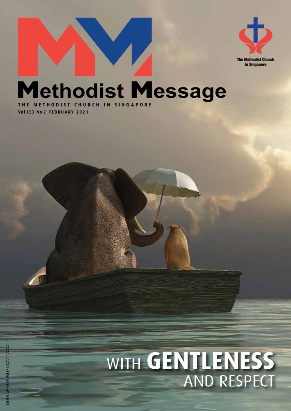 Methodist Message February 2021 cover