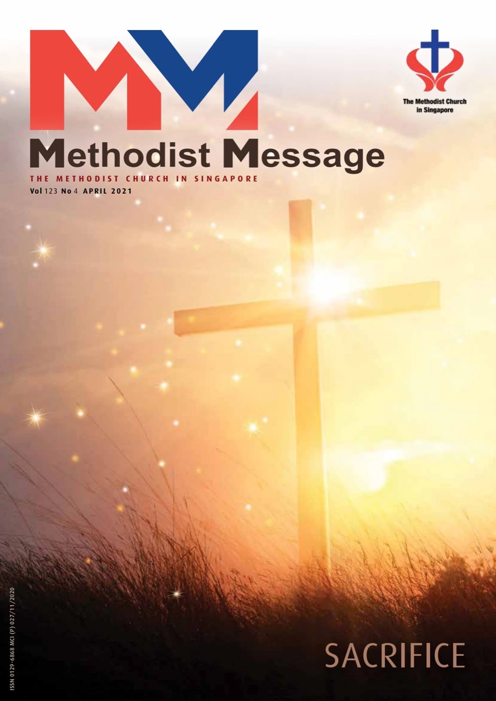 Methodist Message April 2021 cover
