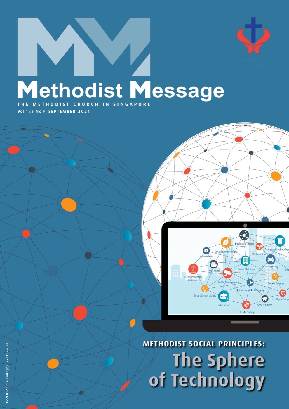Methodist Message September 2021 cover