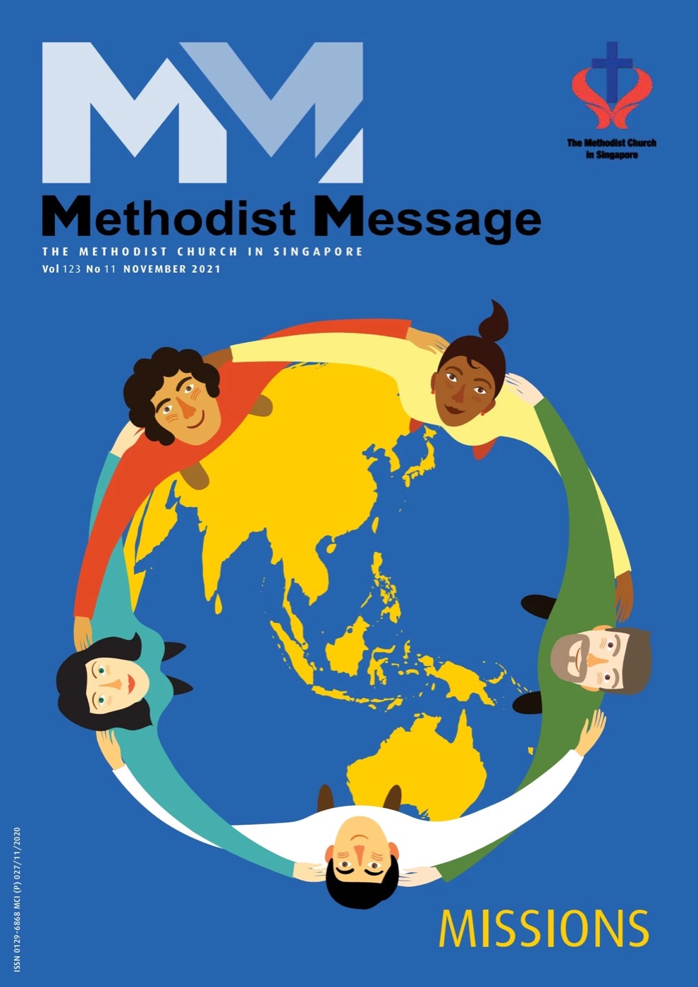Methodist Message November 2021 cover