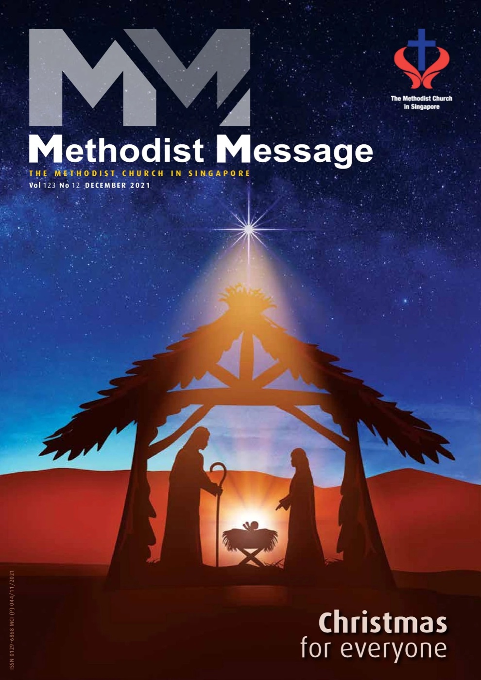 Methodist Message December 2021 cover