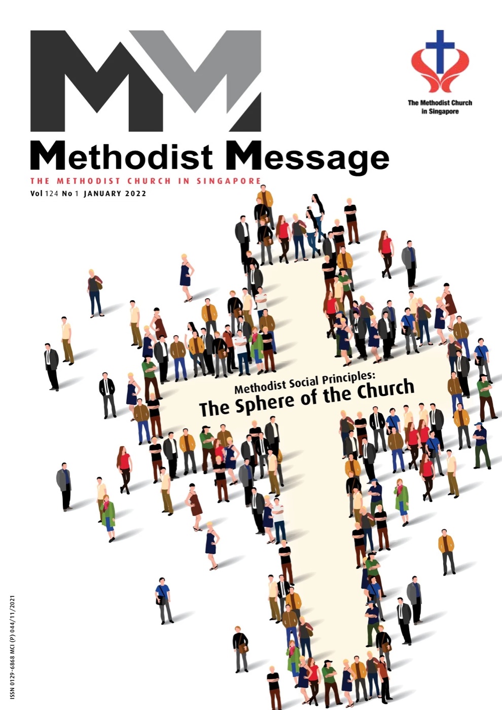 Methodist Message January 2022 cover