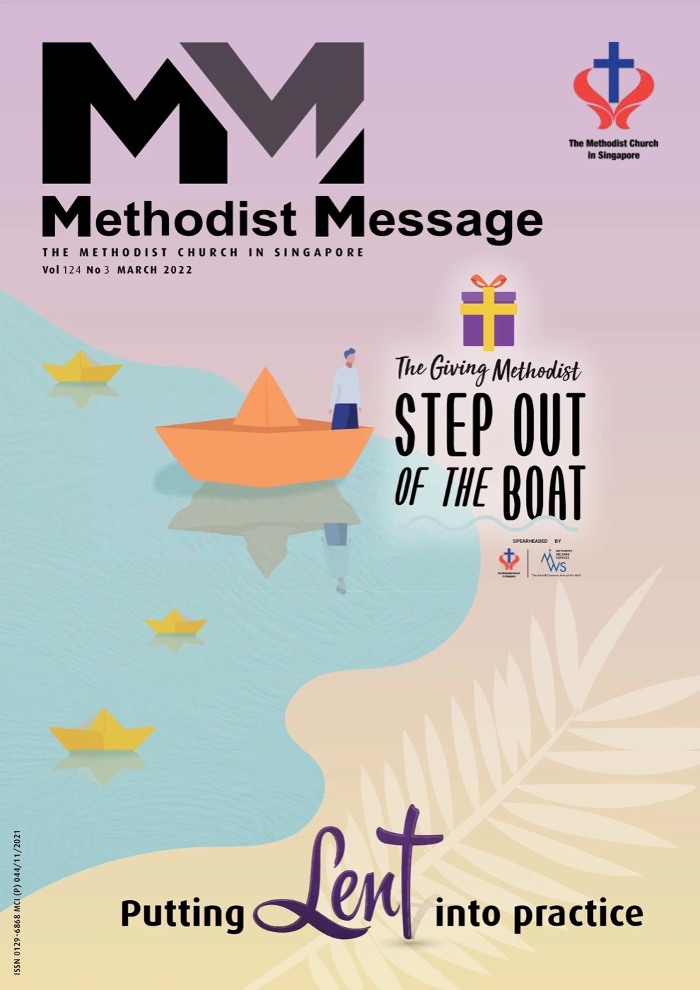 Methodist Message March 2022 cover