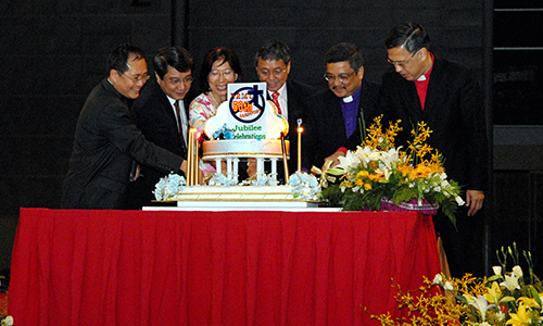 Jubilee celebrations at Barker Road Methodist Church