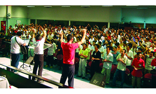 Thousands of China workers ministered by Fairfield MC