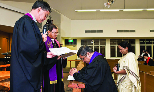 Bishop Dr Robert Solomon  re-elected for third term