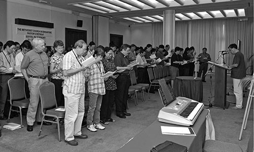 Pastors pick up ‘Wesleyan soundings’ at retreat