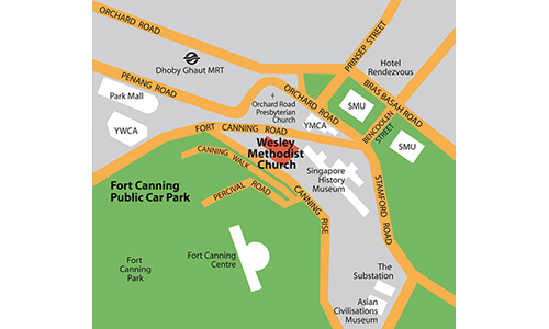 Aldersgate Convention: Take MRT or car-pool