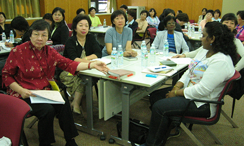 GC-WSCS team attends leadership training in Korea