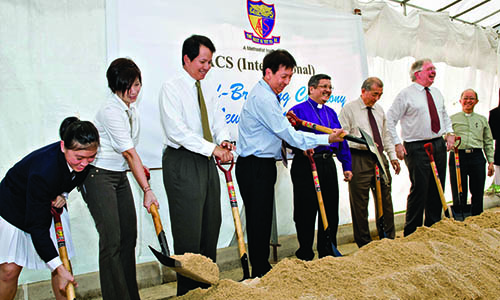 Ground-breaking for ACS (International)