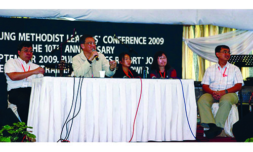 Young Methodist Leaders’ Conference 2010  On how to be a strong leader and a caring shepherd
