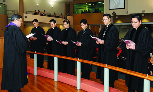 Eight Deacons, six Elders and a Diaconal Minister ordained