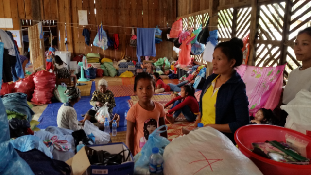 LAOS DISASTER RELIEF: AID FOR THE AIDERS