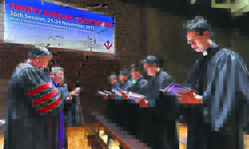 At the 35th Sessions of the Annual Conferences