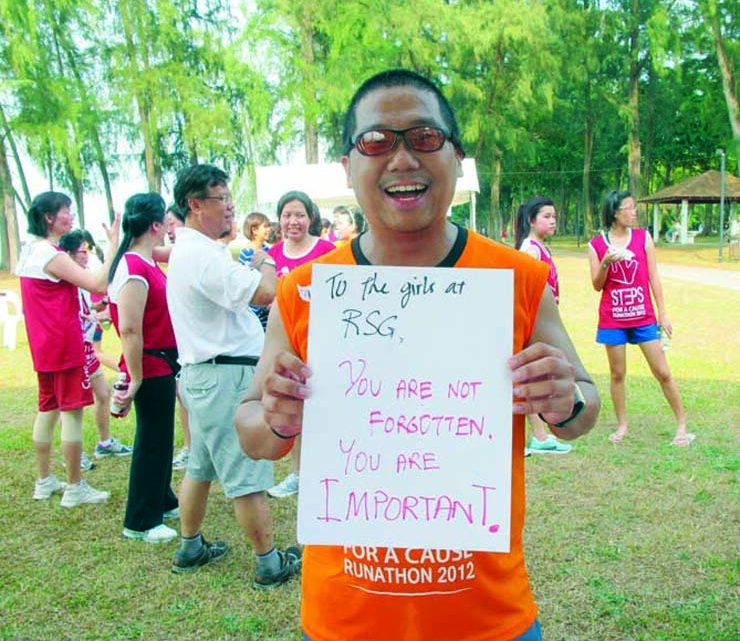 CAC youths step out for the needy