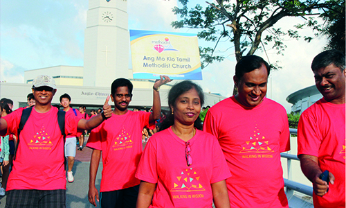 Walking to build foundations of wisdom