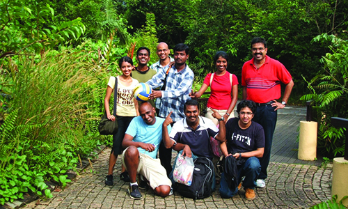 Youth gather in Tamil Methodist Church for…