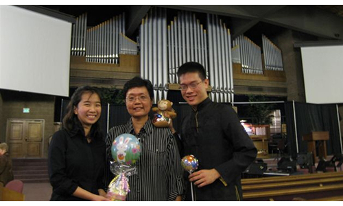 Three MSM students clinch top prizes in US organ competition