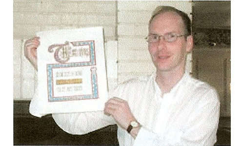 Dallas man produces Bible by hand