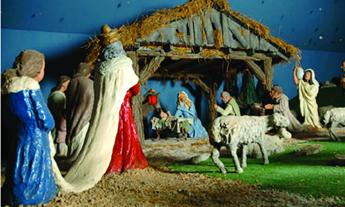 Church preserves Nativity built by German POWs