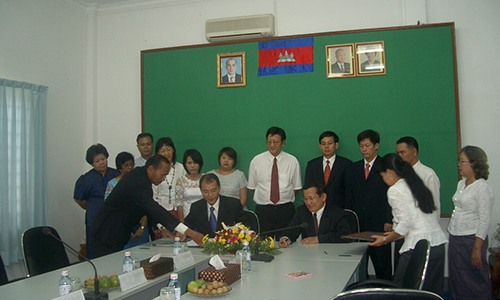 MMS signs MOU with Cambodian Government