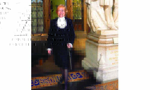 British Methodist woman leader keeps Parliament in order