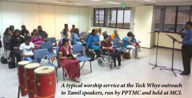 Outreach at Teck Whye: Fruitful collaboration between two churches
