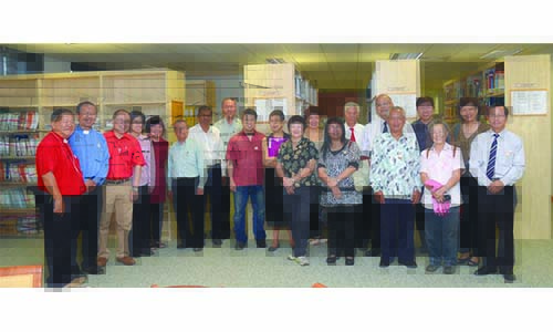 Malaysian church archivists visit MCS