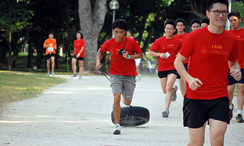 Rallying youths to take steps for a cause