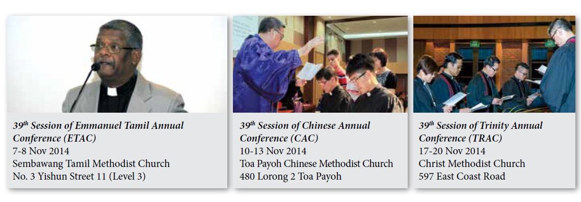 Catch God’s vision through the Annual Conferences