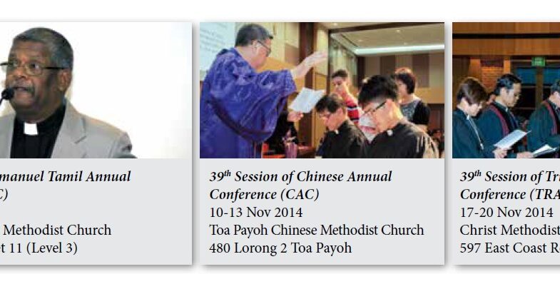 Catch God’s vision through the Annual Conferences