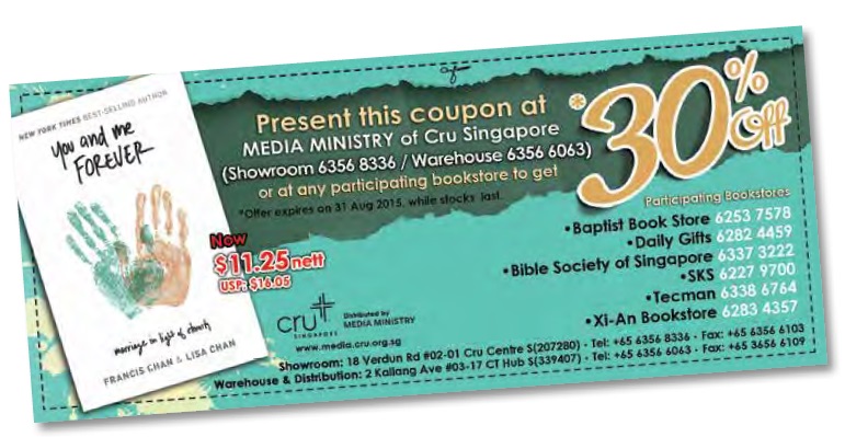 You and Me Forever: Marriage in light of eternity by Francis Chan and Lisa Chan