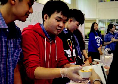 SFMS students cultivate a spirit of serving and sharing