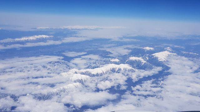 Above the clouds