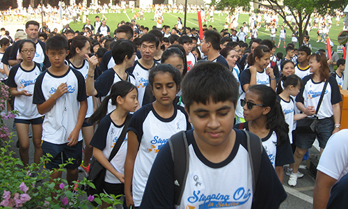 Stepping Out in Service’ at the MethodistWalk 2015