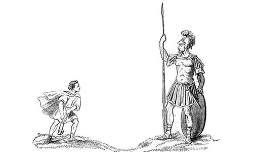 David and Goliath