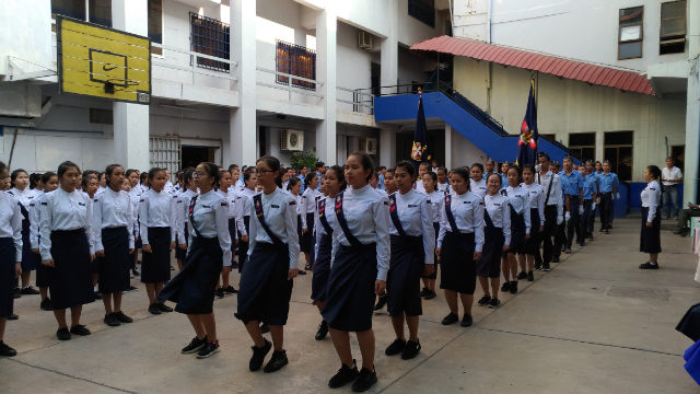 Raising female Cambodian leaders through 1st Phnom Penh GB Company