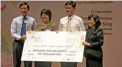 MWS wins the Charity Governance Award 2014