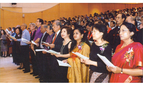 ALDERSGATE SERVICE 2003: Double joy celebration