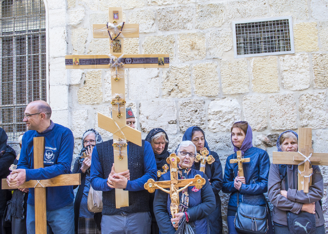 Via dolorosa (the way of sorrow)