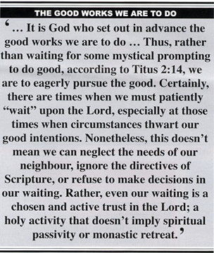 Of distraction and active holiness