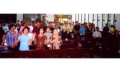 Methodist Church service for Myanmar nationals