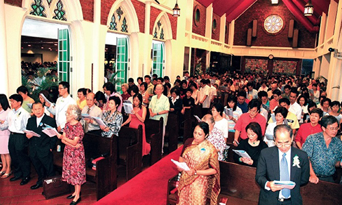 Combined services kick off Wesley MC’s 120th birthday joy
