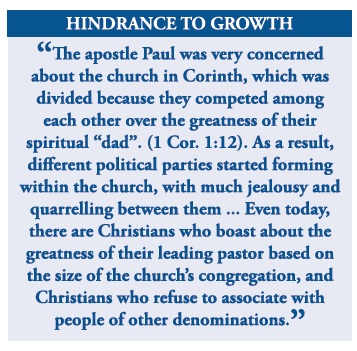 It is God who grows the church