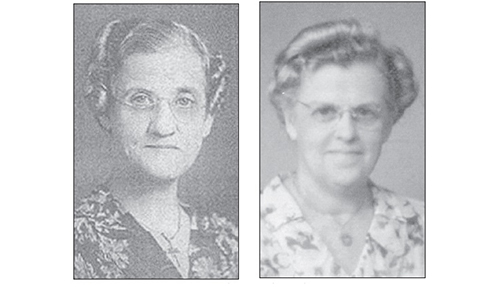 A tale of two sisters: Emma and Della Olson