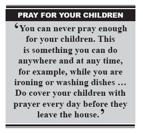 Training up a child for the Lord is not easy but the rewards are great