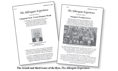 Aldersgate MC members to be reminded of ‘Journey of Faith’