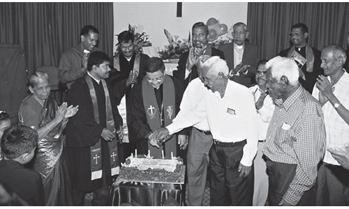 Sembawang Tamil MC’s double happiness