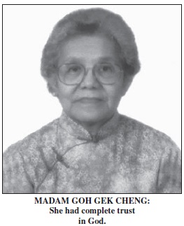 CAC President’s mother: A woman of faith
