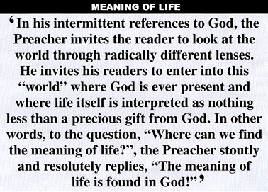 Introduction to Ecclesiastes